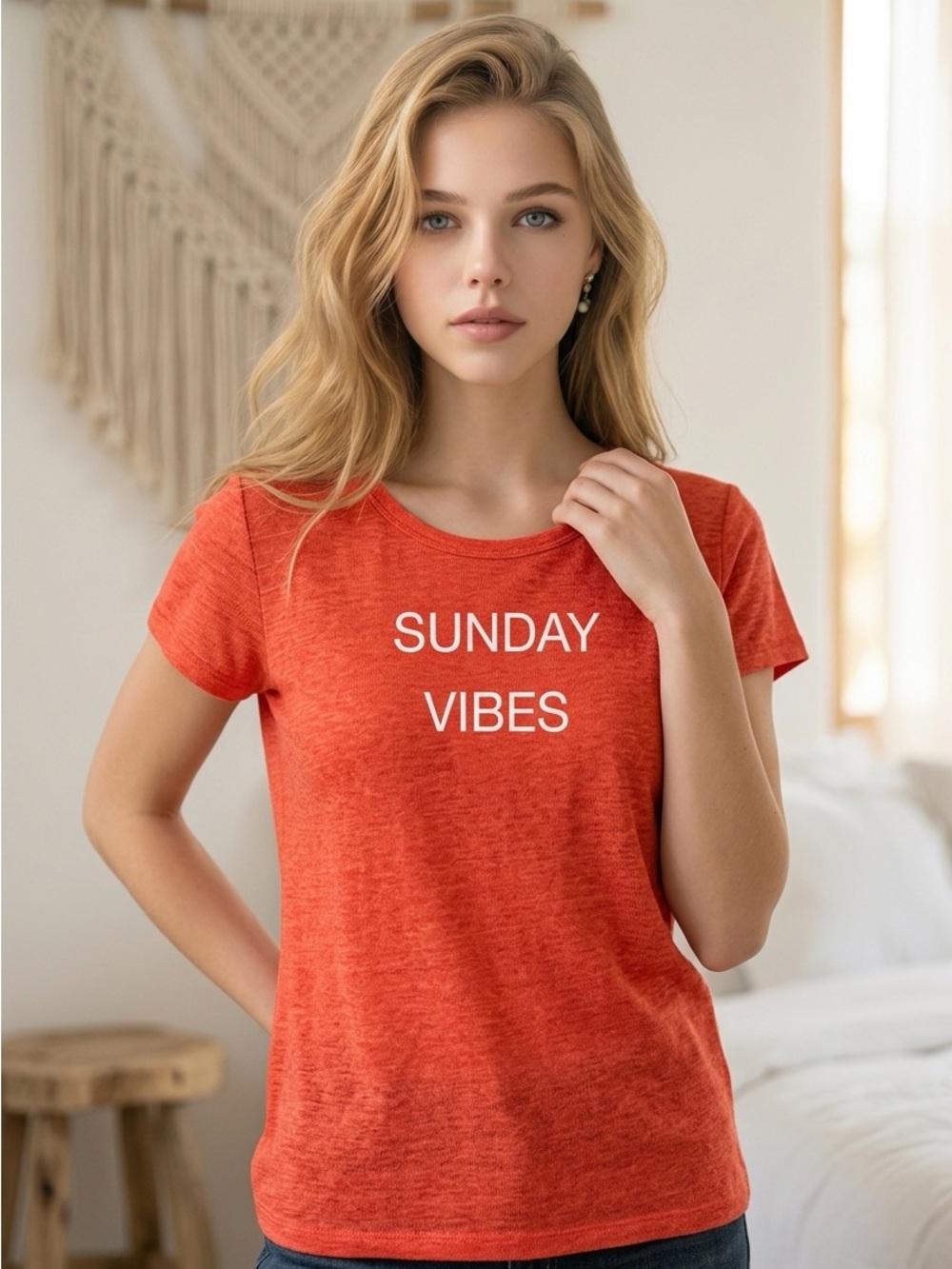 GapBody Women's XS "Sunday Vibes" Short Sleeve T-Shirt